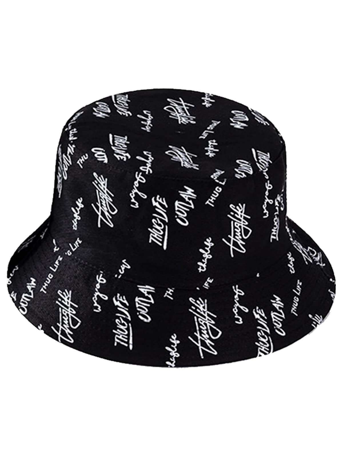 Packable Reversible Printed Bucket Hat Unisex for Men Women Beach Fisherman Cap