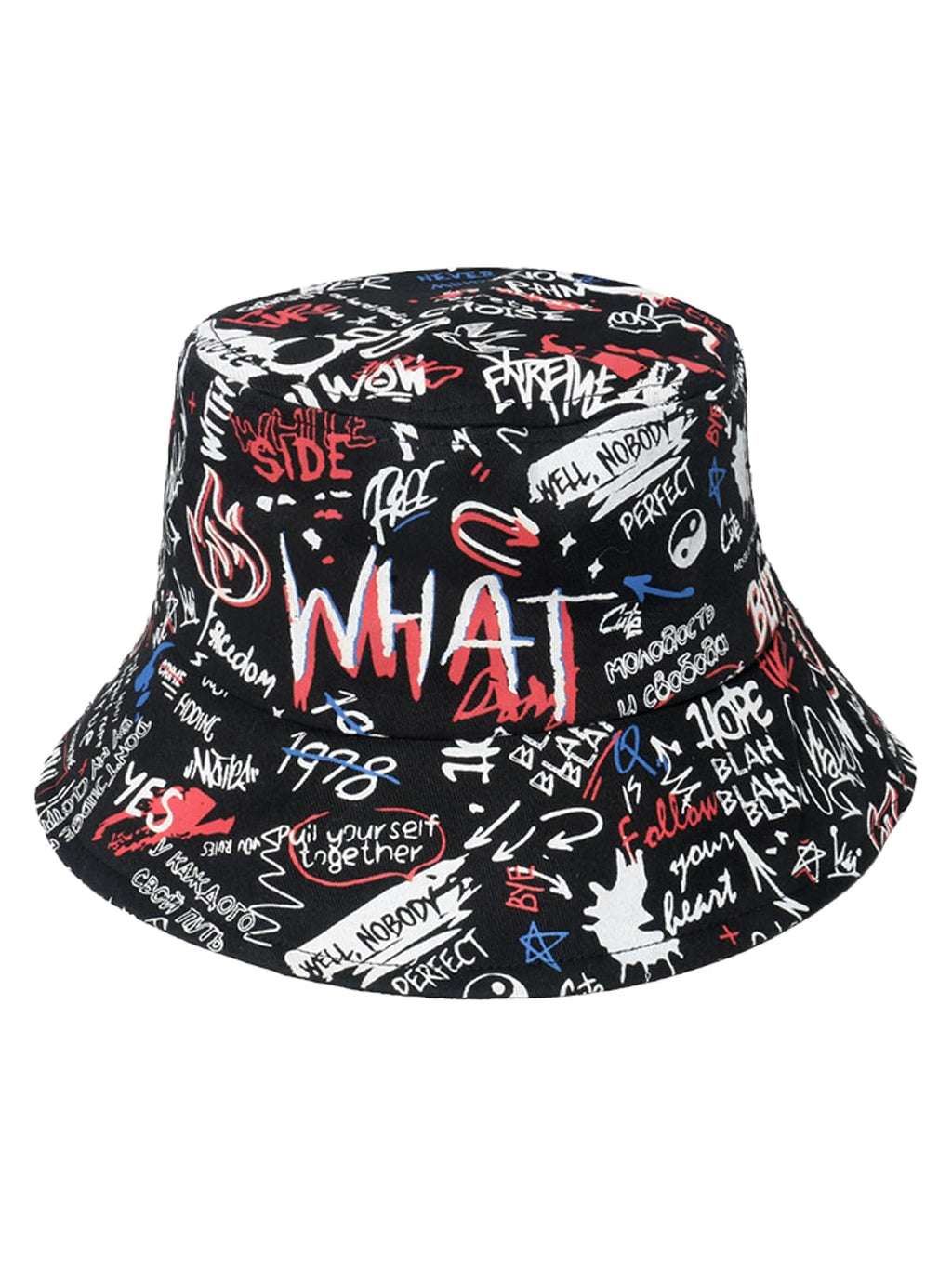 Packable Reversible Printed Bucket Hat Unisex for Men Women Beach Fisherman Cap