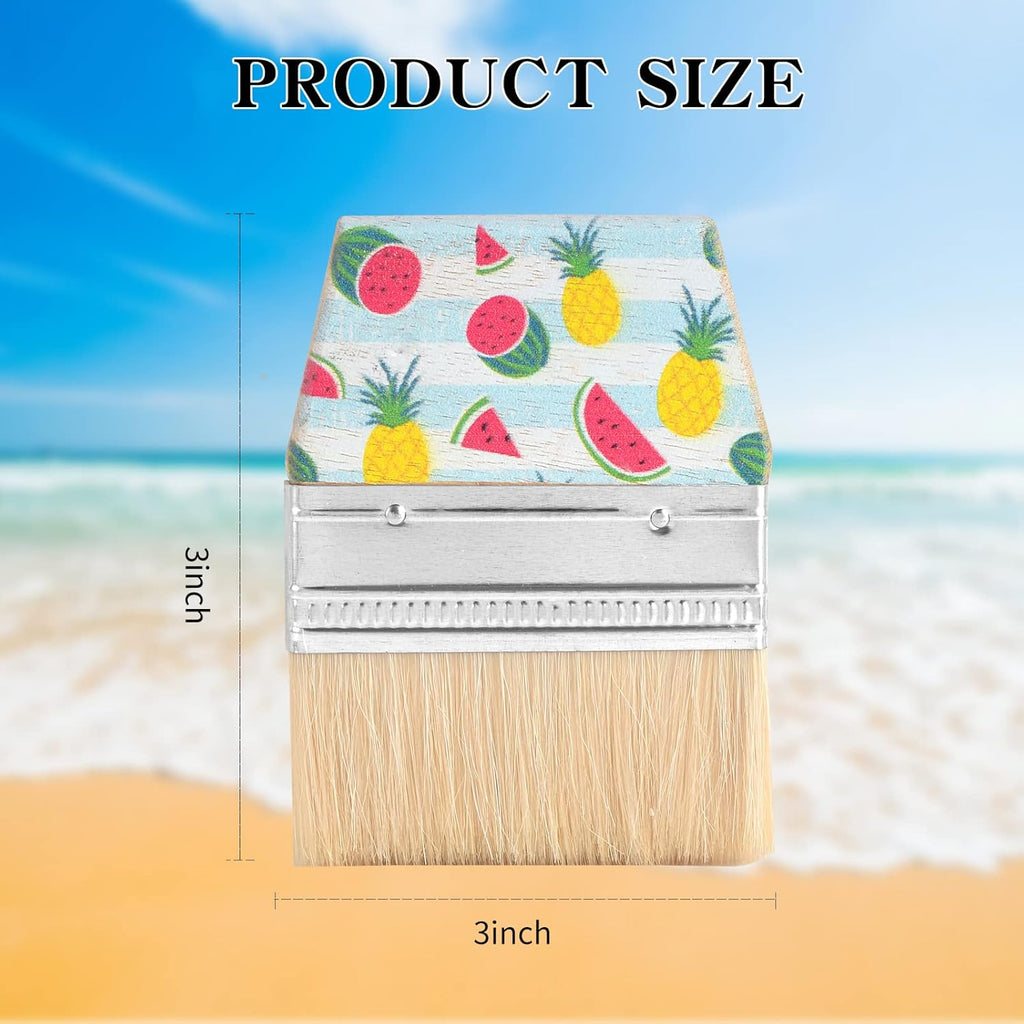 WANGDEFA Sand Beach Cleaning Brush Body Skin Feet Sand Remover for Beach Volleyball Sandboxes Beach Events Water Activities Sand Occasion (Fruit)