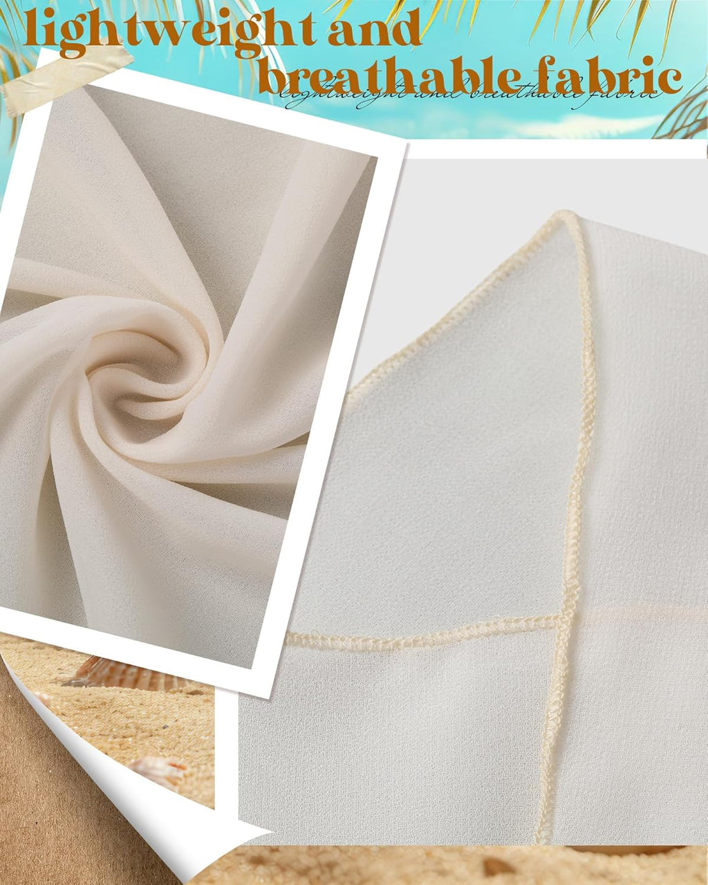 3 Pcs Summer Beach Set for Women Wide Brim Straw Sun Hat, Swimsuit Coverup Sarong, Heart Sunglasses