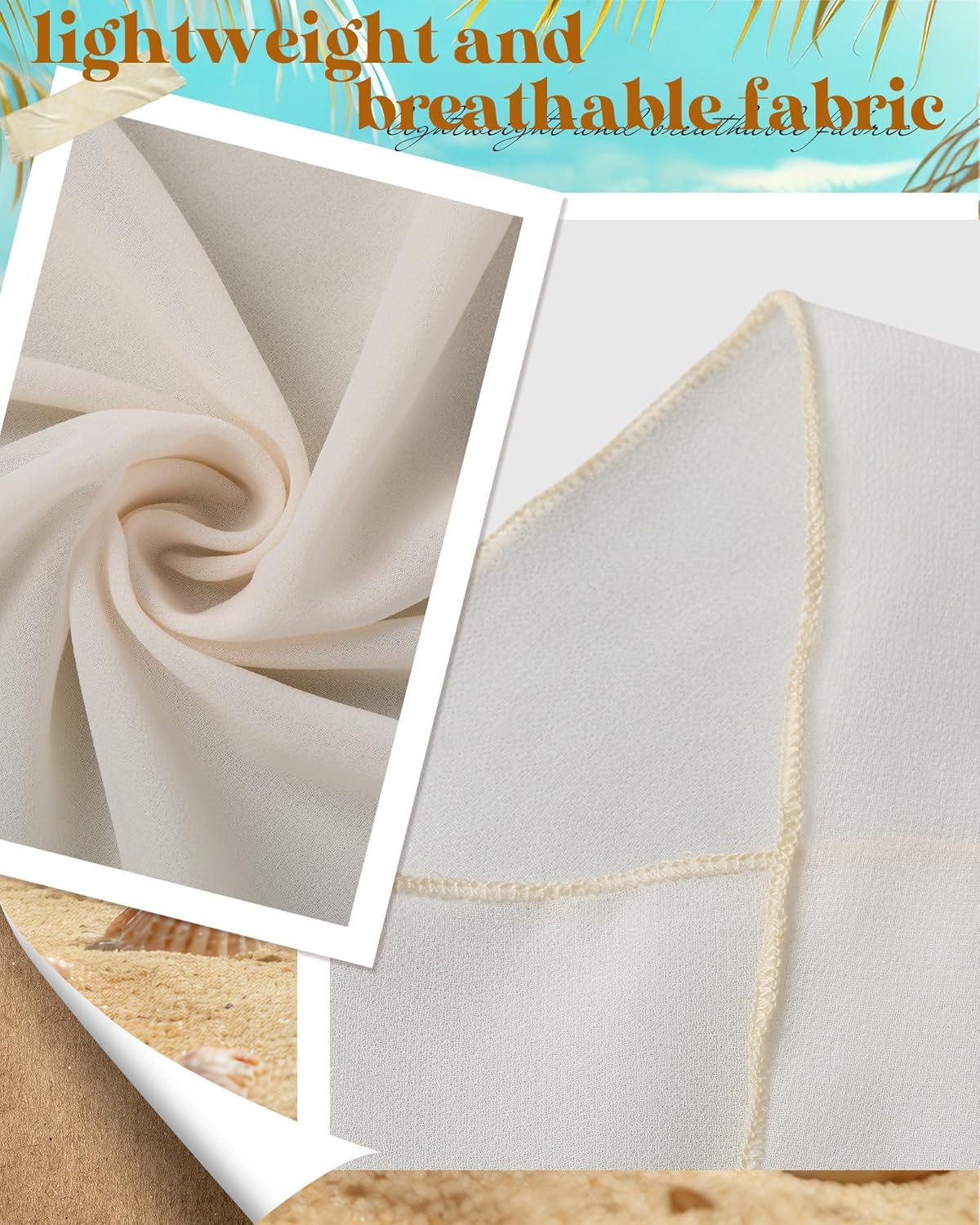 3 Pcs Summer Beach Set for Women Wide Brim Straw Sun Hat, Swimsuit Coverup Sarong, Heart Sunglasses