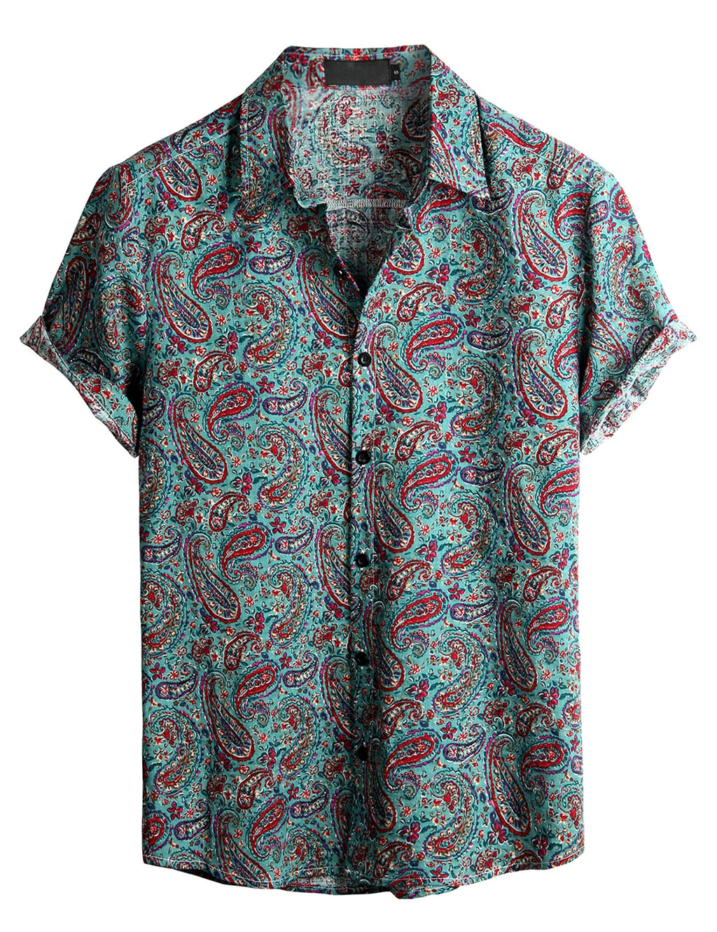 VATPAVE Mens Casual Hawaiian Floral Shirts Short Sleeve Button Down Tropical Shirts Beach Summer Shirts